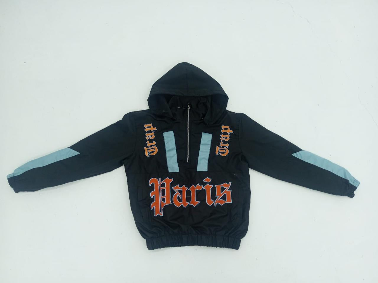 TrapNParis Windbreaker-Midnight Trapline